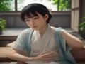 隐私保护主题插图，盾牌图标与锁链元素组合，深色背景霓虹绿色高亮，体现网络安全与数据保护理念